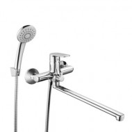 GROSS AQUA Смеситель для ванны длинный излив  Flat 7250520C-35F