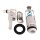 Арматура смывная IDDIS,1-ур. б/п, тип А, F012400-05 