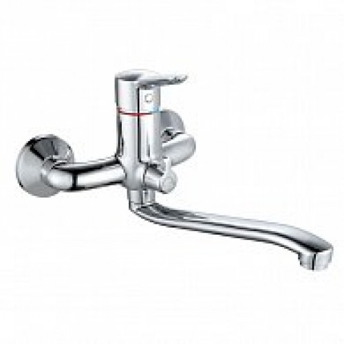 GROSS AQUA Смеситель для ванны длинный излив  Base 7211258С-35(S)